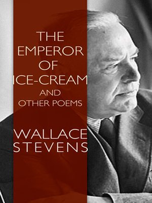 cover image of The Emperor of Ice-Cream and Other Poems